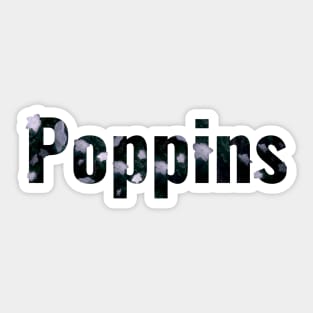 Poppins Moonflowers - THOBM Sticker